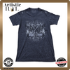 Hard Rock Cafe Unisex Gray T-Shirt – Size S, Short Sleeve, V-Neck