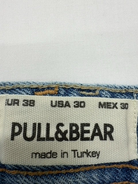 Pull&Bear Men Blue Shorts size 38 product image 4
