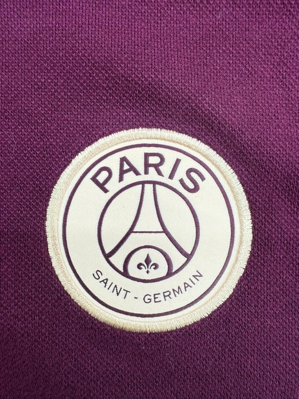 Nike Men's PSG Burgundy Dri-FIT Polo Size M