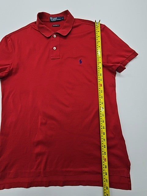 Artistic Haul Men Red Polo Shirt size L product image 8