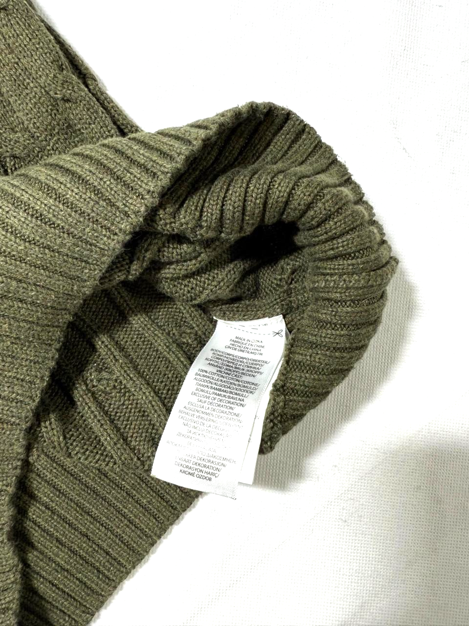 Polo Ralph Lauren Green Streetwear Knit Sweater Unisex Size XS