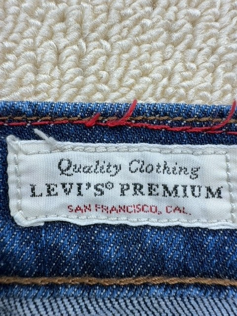 Levi's 501 Straight Jeans Men 36x32 Blue Vintage USA Red Tab Cotton