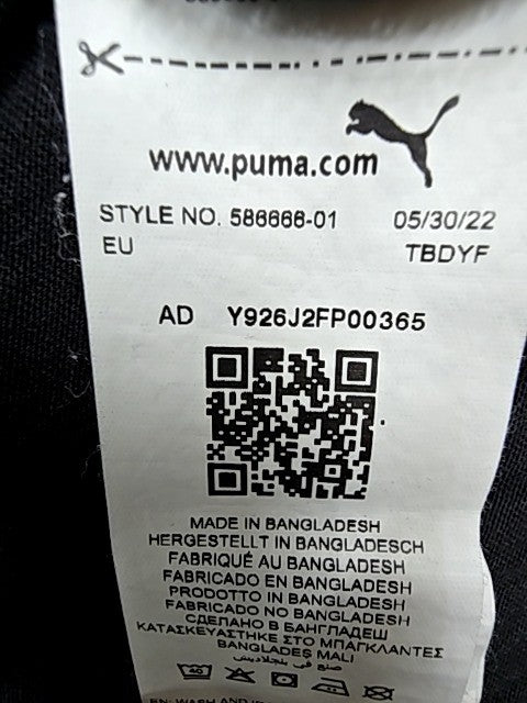 Puma Men's Black Logo T-Shirt Size M 588868-01