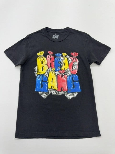 BREAD & BEAN Boys Black T-Shirt size S product image 3