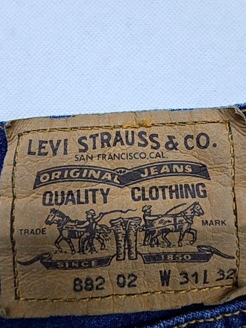 Levi's 501 Straight Jeans Men 31x32 Vintage Blue