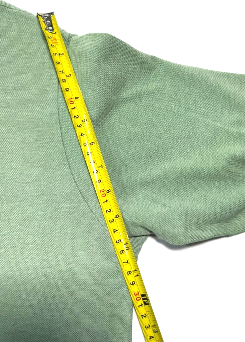 Lacoste Men's Classic Long-Sleeved Pique Polo Shirt In Green - Size S