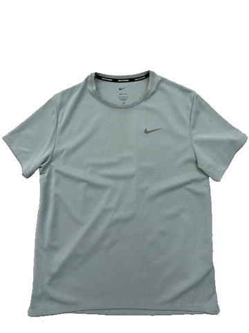 Nike Men's Grey Dri-FIT Crewneck T-Shirt M Regular