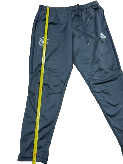 Adidas Men's Grey XL Track Pants Soccer Germany Tapered