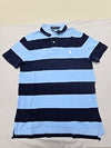 Polo Ralph Lauren Men's Multicolor Polo Shirt – Size M, Slim Fit, Striped – Ref 11A25