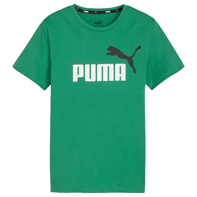Men's Puma Print T-Shirt Green Size S
