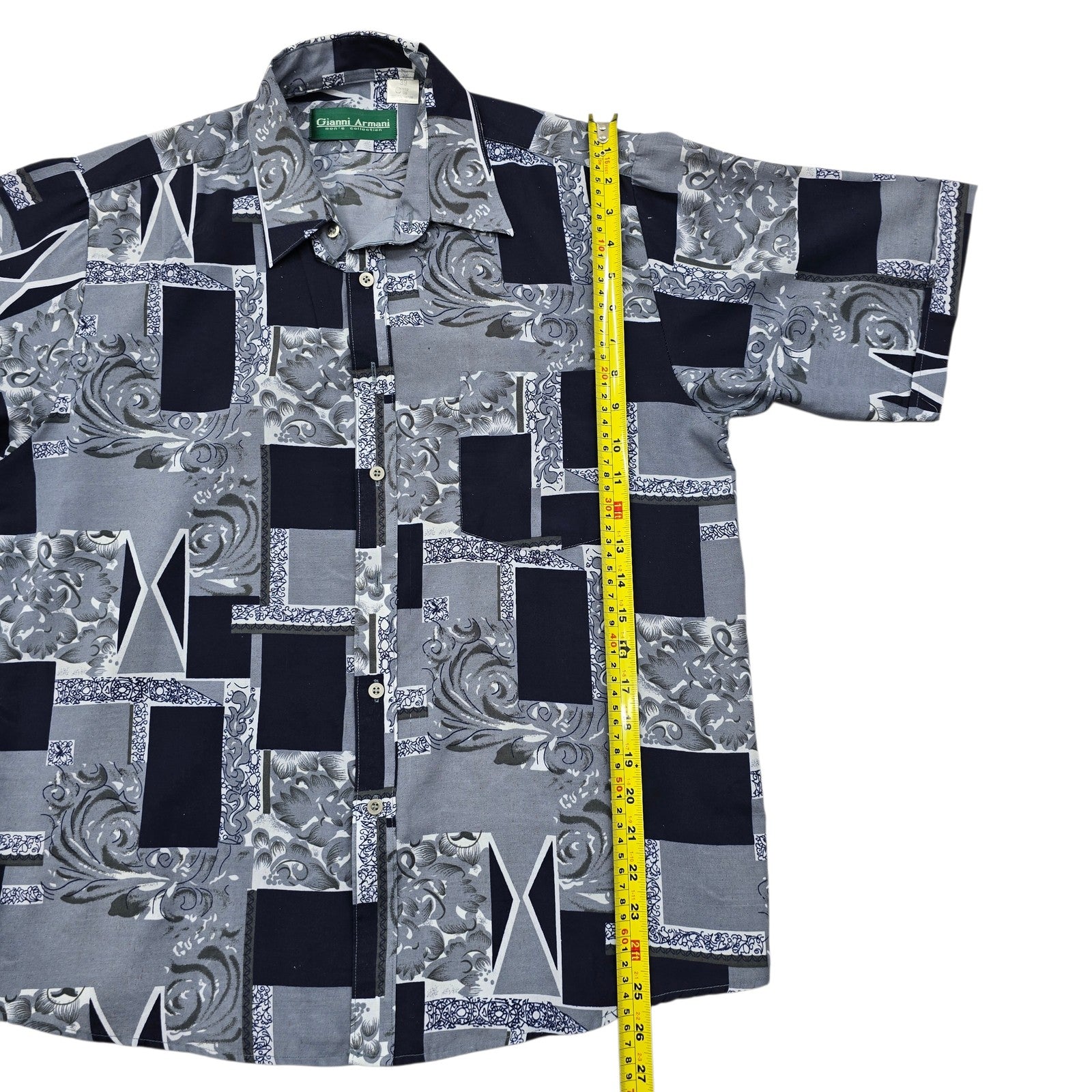 Armani Men Gray Shirt size 39 product image 8