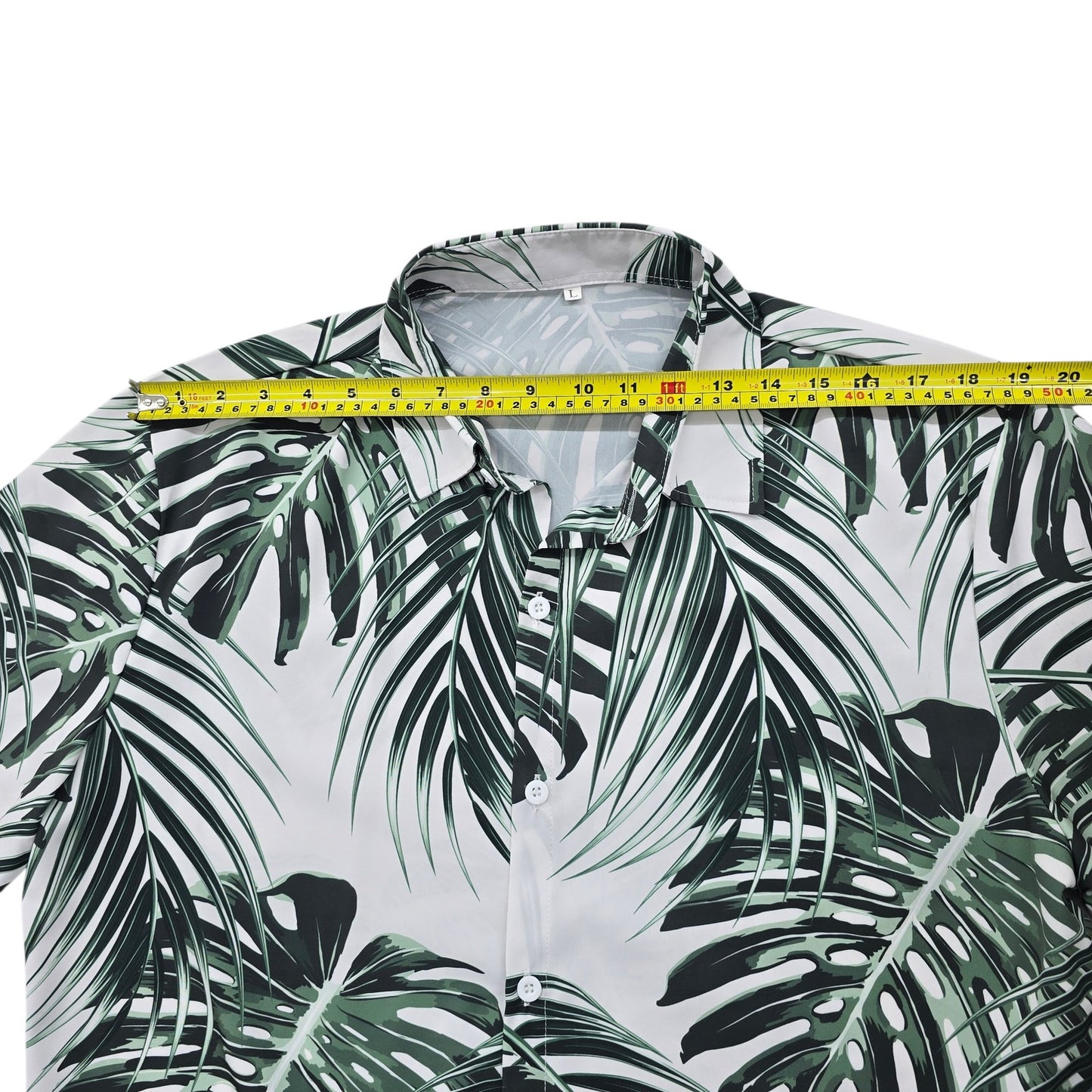 SHEIN Men White Shirt size L product image 5