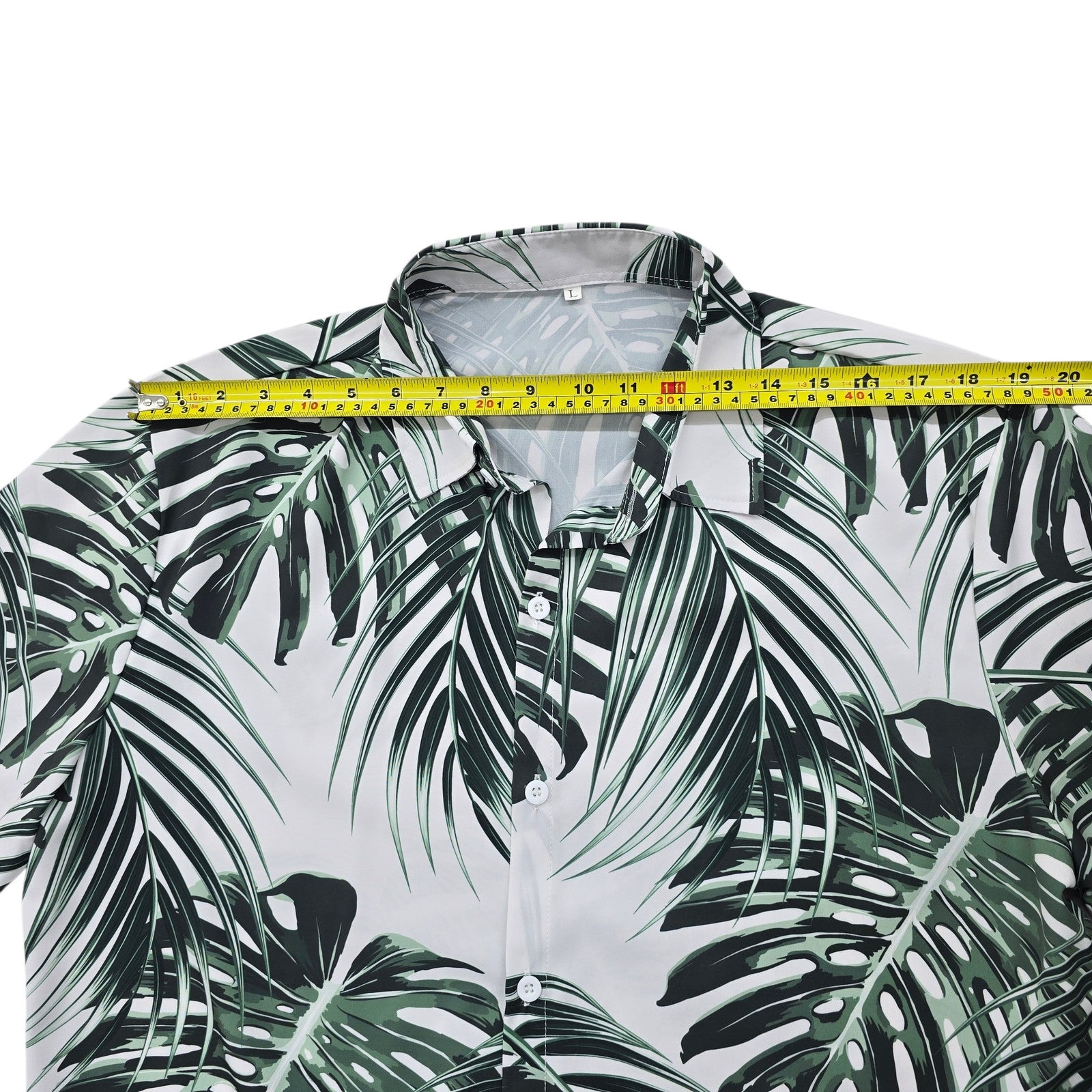 SHEIN Men White Shirt size L product image 5