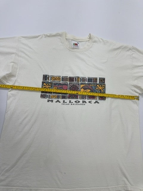 Fruit of the Loom Men White T-Shirt size XXL product image 7