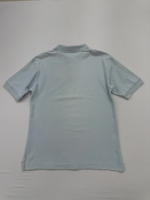 FILA Boys Light Blue Polo Shirt Pique Cotton Size 6 Regular Condition