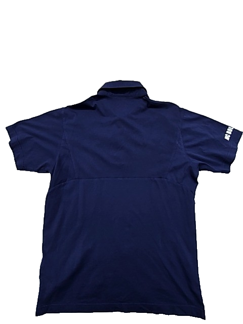 Puma Men's Navy Blue Polo Shirt M 4-Way Stretch UV 655310-06