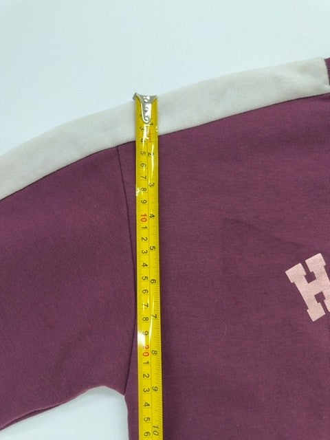 Harry Potter Boys Burgundy Raglan Long Sleeve T-Shirt Size 6 VGUC