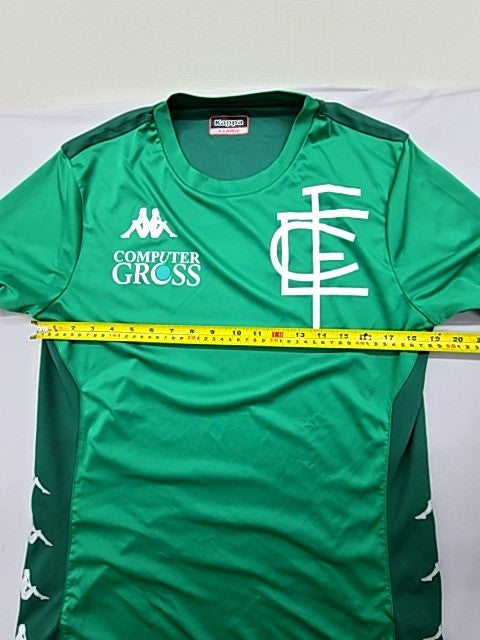 Kappa Unisex Green Short Sleeve Crewneck T-Shirt XL 100% Polyester