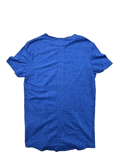 Tommy Jeans Slim Fit XS Blue Short Sleeve Crew Neck Cotton T-Shirt Men's