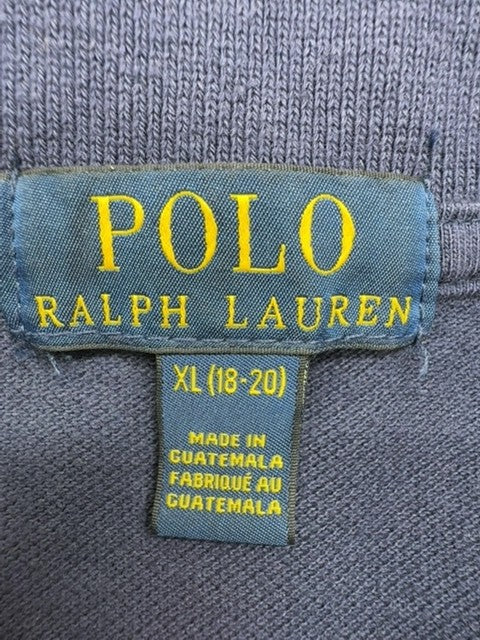 Polo Ralph Lauren Men's Navy Short Sleeve Polo Shirt XL Classic Fit