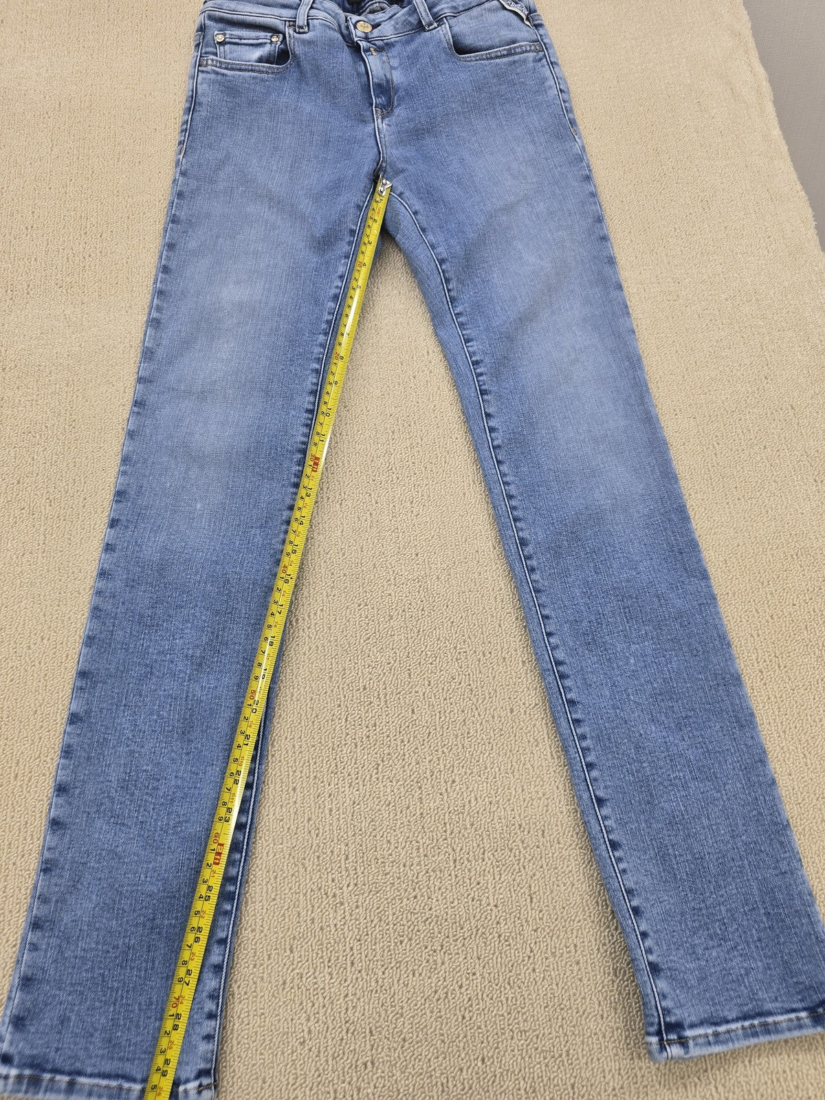 Replay Women's Slim Stretch Jeans Size 29x30 Blue Denim