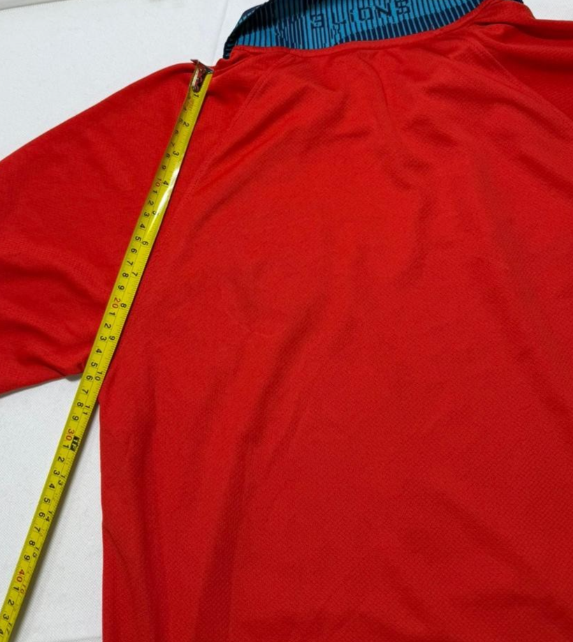 Nike England Away Football Shirt Red Men's Medium 100% Polyester