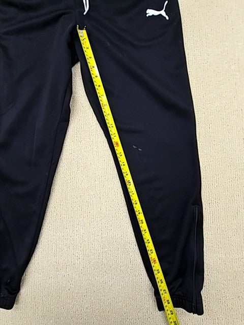 Puma Men's Black Activewear Track Pants Size L
