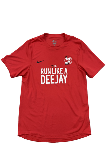 Nike Red Dri-FIT Running T-Shirt XS Men's Short Sleeve Crewneck