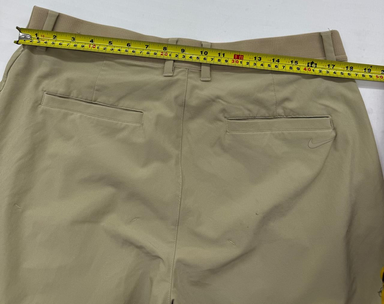 Nike Men's Khaki Straight Flat Front Pants 36x34 FD562-250