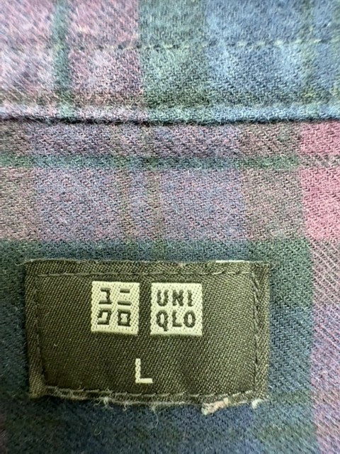 Uniqlo Boys Multicolor Shirt size L product image 4