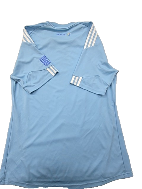 Adidas Argentina Striped Jersey XL Light Blue White ClimaCool Men