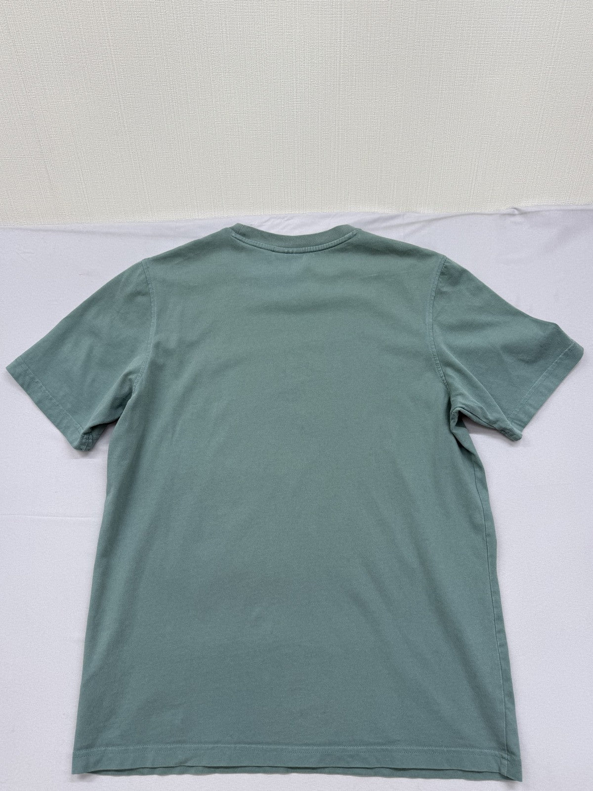 Adidas Men's Green Originals T-Shirt Trefoil Logo Crew Neck S