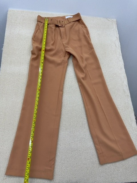 Reiko Women's Camel Wide Leg High Waist Denim Jeans Sz 28