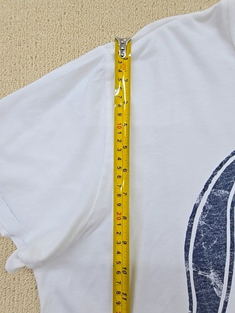 Lee White Graphic Logo Crew Neck Cotton T-Shirt XL