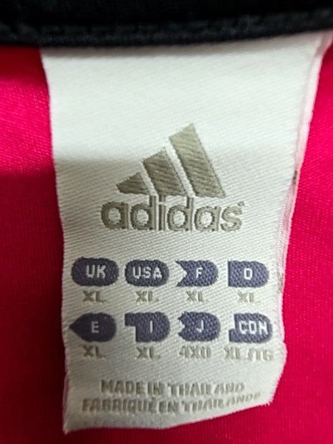 Adidas Pink Jersey Short Sleeve Crew Neck XL Unisex Adult