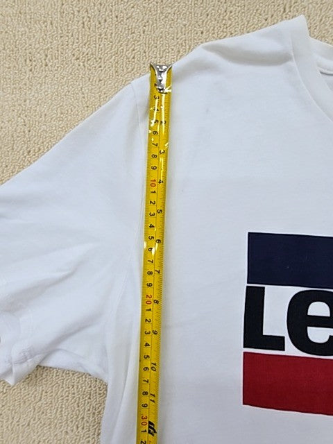 Levi's Men's XL White Short Sleeve Crewneck T-Shirt Logo