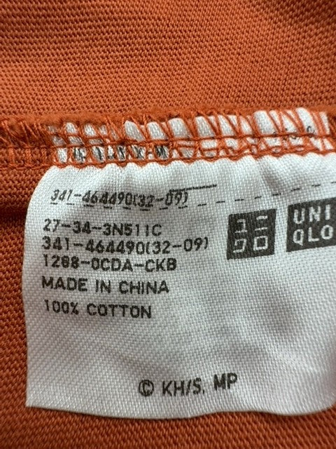 Uniqlo Boys Orange T-Shirt size L product image 4