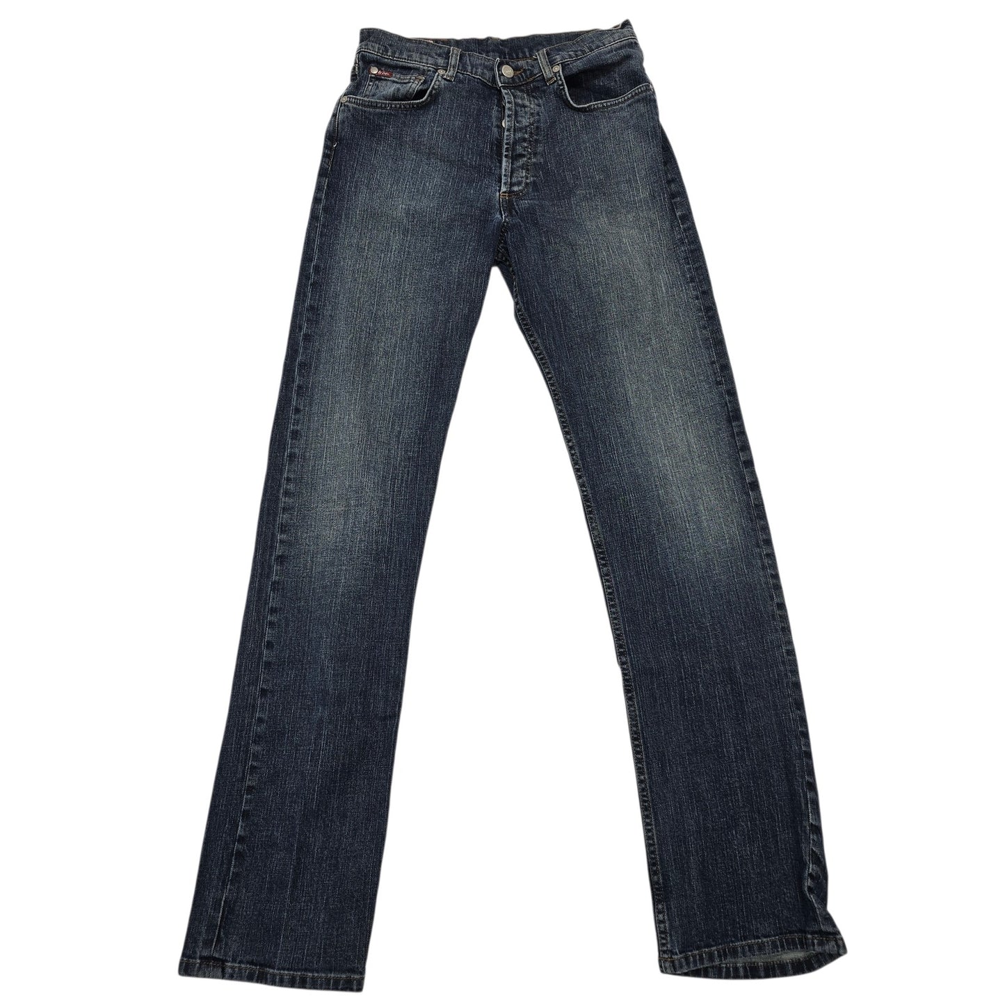 Lee Cooper Men Blue Medium Wash Jeans W38 L30 Button 5-Pocket LC110B GAUTIC