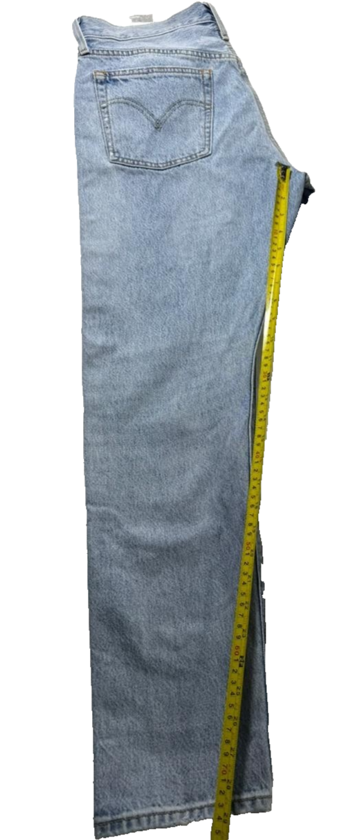 Levi Strauss & Co Men's Light Blue Vintage Denim Jeans Straight Leg Size 30