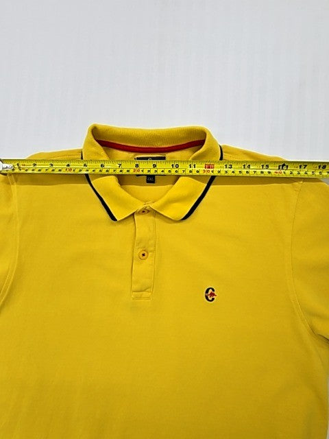 Coveri Men Yellow Polo Shirt size XXL product image 5