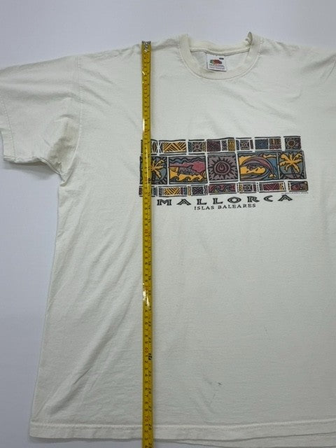 Fruit of the Loom Men White T-Shirt size XXL product image 5