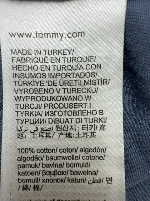 Tommy Men Blue T-Shirt size S product image 7