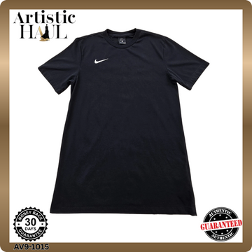 Nike Men's Black Dri-FIT Short Sleeve T-Shirt Small Cotton Blend