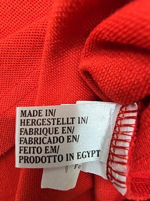 Fruit of the Loom Men Red Polo Shirt size L product image 7