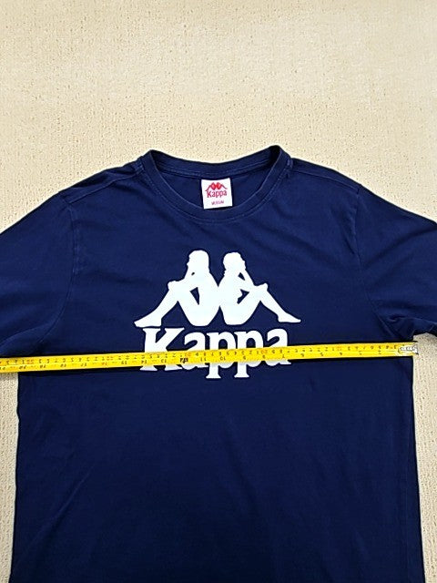 Kappa Men's Medium Navy Short Sleeve Cotton T-Shirt