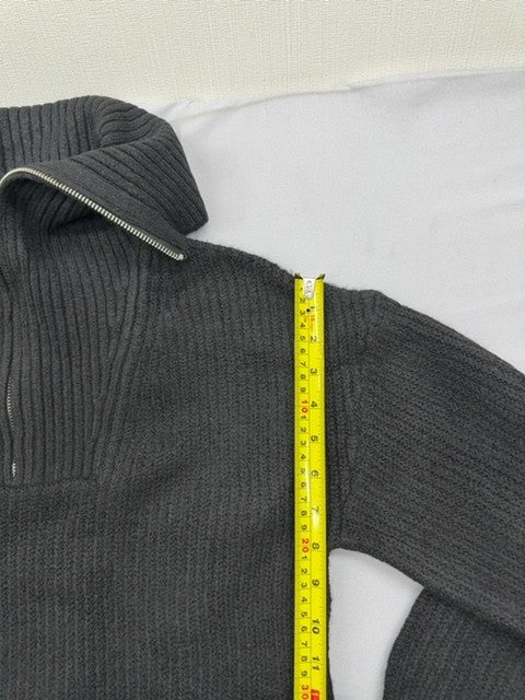 French Connection Black Turtleneck Balloon Sleeve Sweater S Women