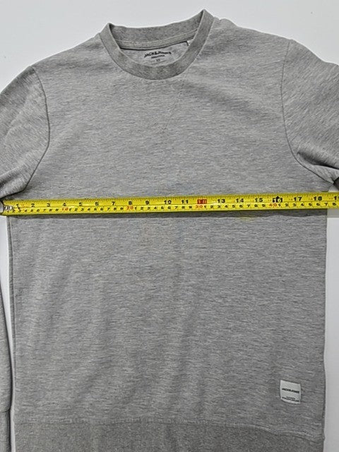 Jack & Jones Mens Gray Essentials Pullover Hoodie Size XS BNWT