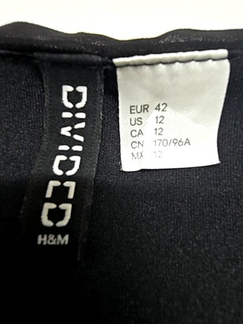H&M Women Black Dress size 12 product image 3