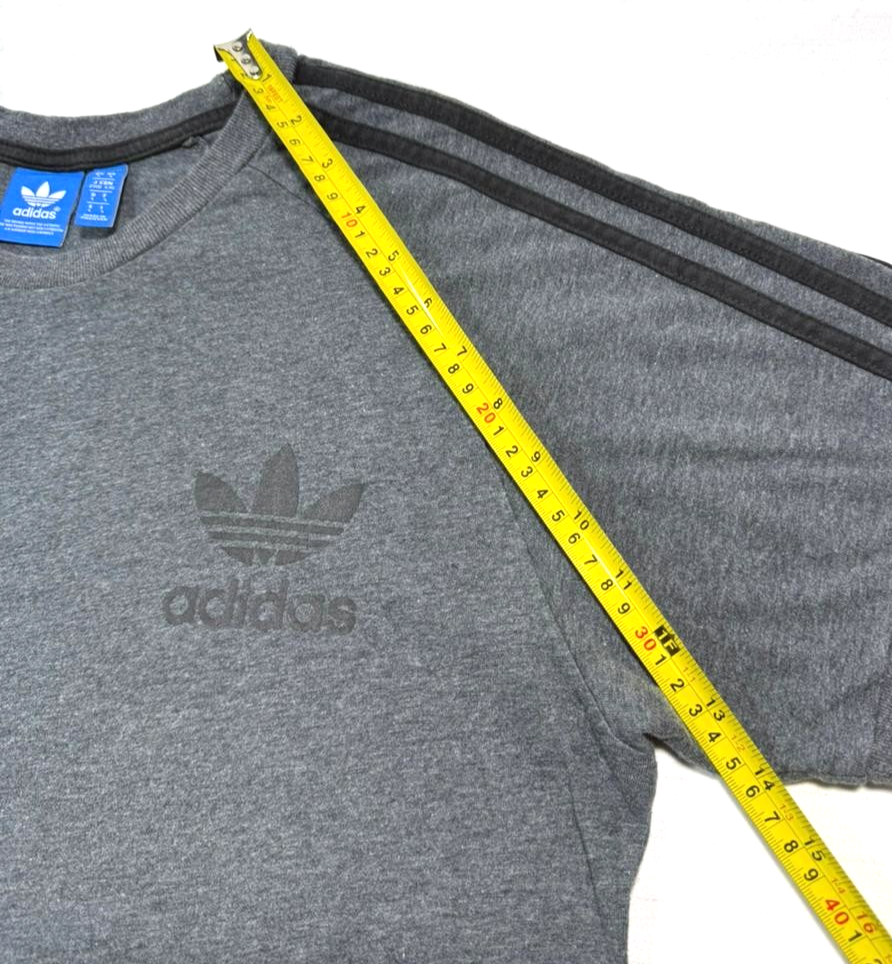 Adidas Originals California T-Shirt In Dark Grey Heather - Size L