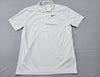 Nike Men's White Polo Shirt – Size S, Short Sleeve